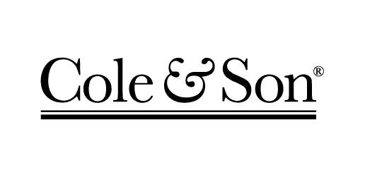 Marke-ColeSon Markenlogo des Tapetenherstellers Cole & Son